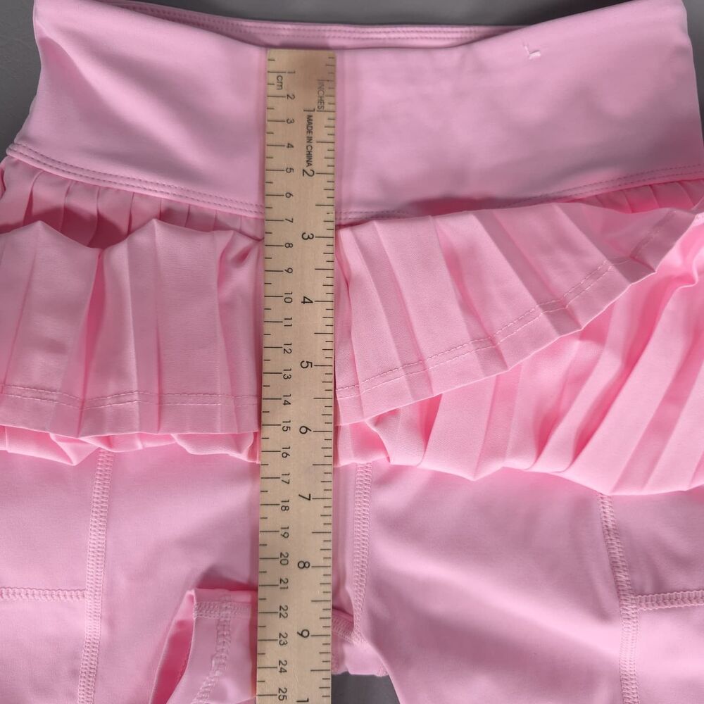 COTTON ON Kids Pink Pleated Tennis Skort Skirt Shorts Girls 7-8 Athletic - Picture 6 of 11